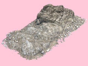 billy ocean rock 3D 模型