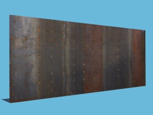 metal wall 3D Модель