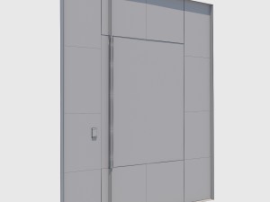 square metal door 3Dモデル