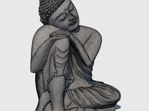 resting buddha Model 3D
