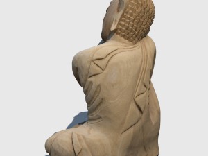resting buddha Model 3D