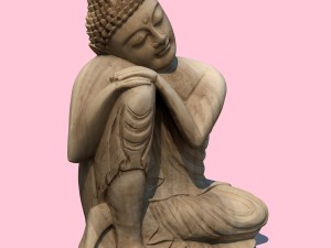 resting buddha 3D 모델