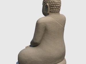 stone buddha 3D 模型