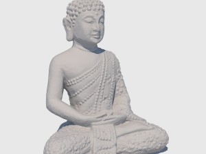 lotus buddha 3D Model