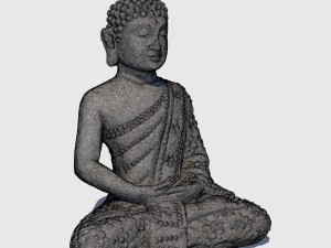 lotus buddha 3D Model