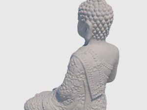 lotus buddha 3D Model