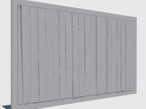 wood panel 3Dモデル
