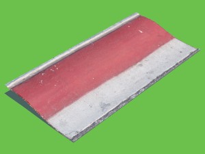 smooth red curb 3Dモデル