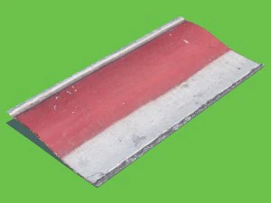 pürüzsüz kırmızı kaldırım 3D Model