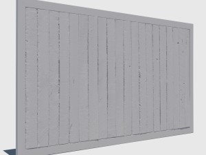 another wood panel 3D Model