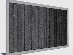 another wood panel 3D Model