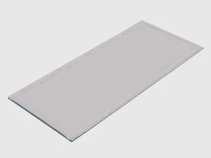 red concrete section 3D Model