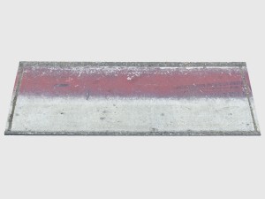 red concrete section Modelo 3D