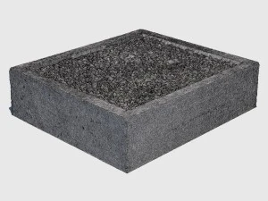 concrete planter square 3D Model