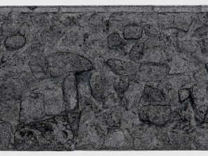 mossy stone wall 3D Model