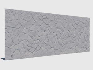 colorful stone wall 3Dモデル