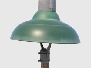 vintage lamp post 3D Model
