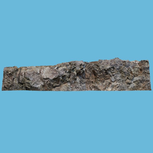 acoustic rock Model 3D .c4d .max .obj .3ds .fbx .stl .blend 