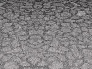 cobblestone square 3D Model
