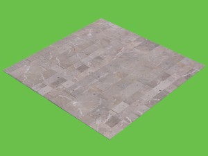 gray tile floor 3D Модель