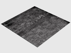 gray tile floor 3D Model
