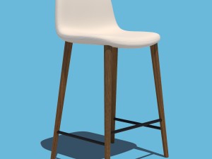 bar stool chair Model 3D