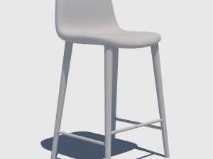 bar stool chair 3D 模型