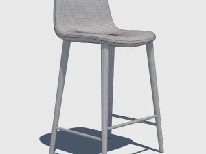 bar stool chair 3D Model