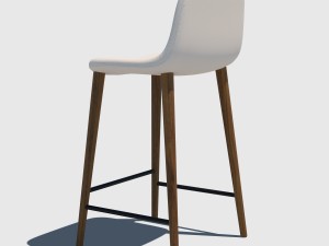 bar stool chair 3D 模型