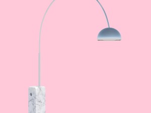modern arch lamp 3D Model