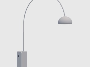 modern arch lamp 3D मॉडल