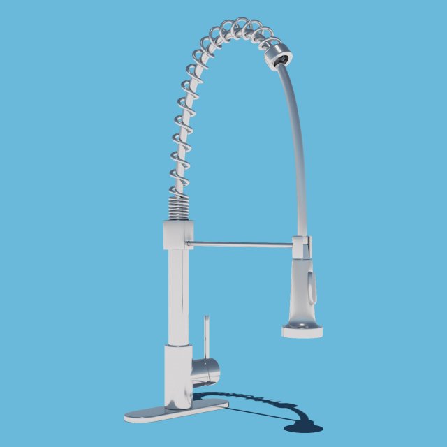 farrah faucet 3D 모델 .c4d .max .obj .3ds .fbx .stl .blend 