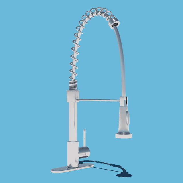 farrah faucet 3D Model .c4d .max .obj .3ds .fbx .stl .blend 