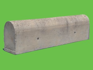 concrete road barrier 3D Model