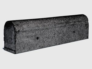 concrete road barrier 3D Model