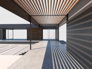 prefab desert house Model 3D