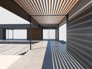 rumah gurun cetakan Model 3D