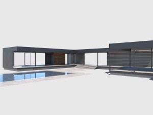 prefab desert house 3Dモデル
