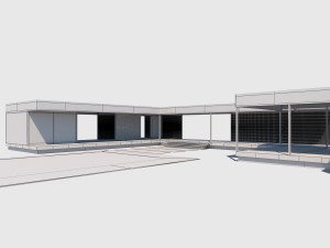 prefab desert house 3Dモデル