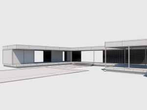 prefab desert house 3D Model
