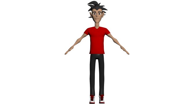 boy 3Dモデル .c4d .max .obj .3ds .fbx .stl .blend 