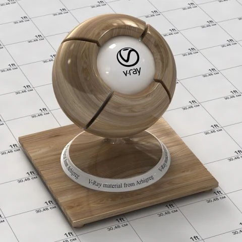 vray wood materials - ash dark CG Textures .c4d .max .obj .3ds .fbx .stl .blend