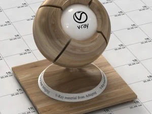 vray wood materials - ash dark CG Textures