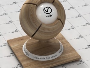 vray wood materials - ash dark CG 텍스쳐