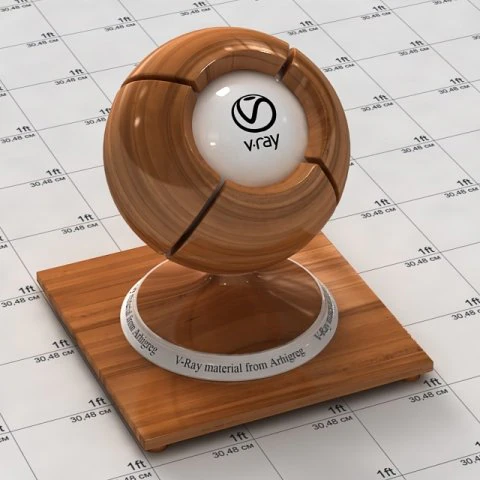vray wood materials - cherry CG Textures .c4d .max .obj .3ds .fbx .stl .blend