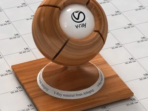 vray wood materials - cherry CG Textures