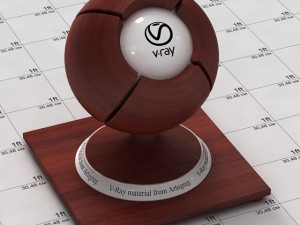 vray wood materials - mahogany CG 纹理