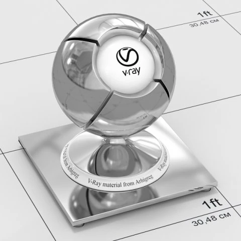 vray metal material - stainless steel CG Textures .c4d .max .obj .3ds .fbx .stl .blend