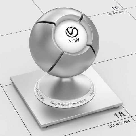 vray metal material - stainless steel mat CG Textures .c4d .max .obj .3ds .fbx .stl .blend 