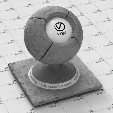 vray concrete material Tekstur CG .c4d .max .obj .3ds .fbx .stl .blend 